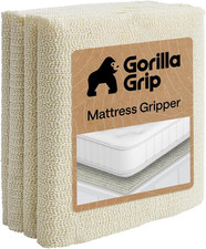 Mattress Gripper Pad 48x72 Full Non Slip Prevents Sliding Easy Trim