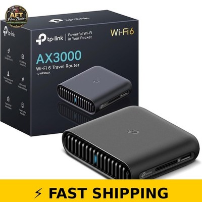 TP-Link Roam 6 AX3000 Wi-Fi 6 Travel Router - Portable Multi-Gig Router
