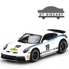 MINI GT PORSCHE 911 DAKAR  19 RALLY 1974 1/64 DIECAST MODEL CAR WHITE MGT01009