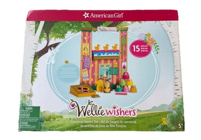 American Girl Doll Wellie Wisher Carnival Puppet Show Bean Bag Games Set