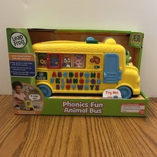 Leap Frog Phonics Fun Animal School Bus Letter Learning Scout Sounds Music 2017