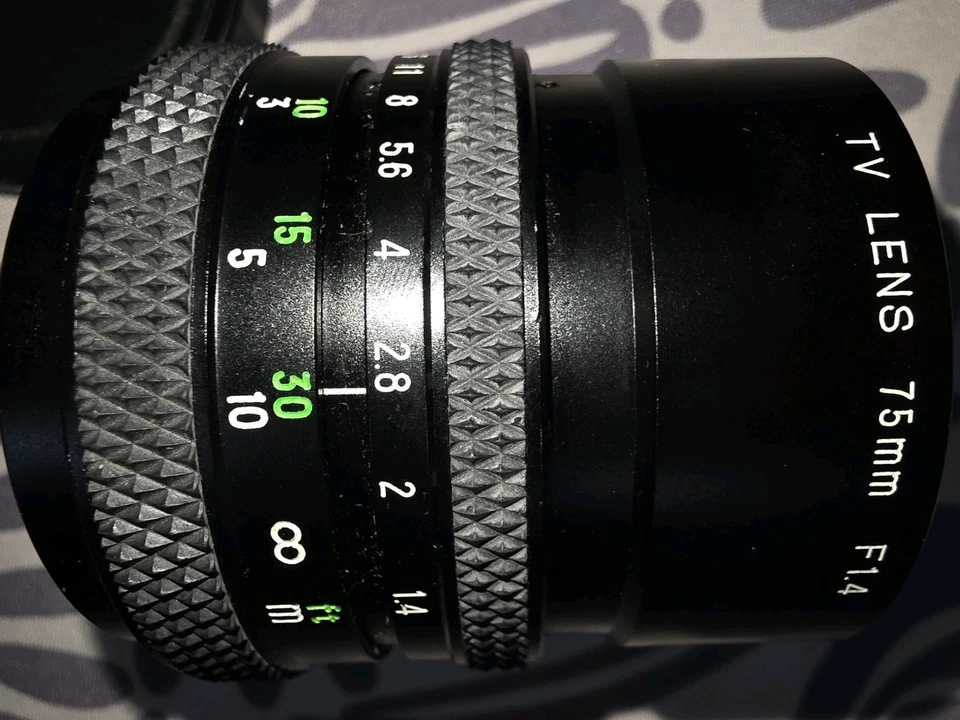 Объектив Apollo Navitar TV MC 75/1.4 Cmt m25 16 мм m4/3, 8 лезвий BOKEH 9+++ - Изображение 2 из 4