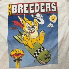 Hot The Breeders Cotton Reprint All Size C70.33unny All Size Tee C70.30