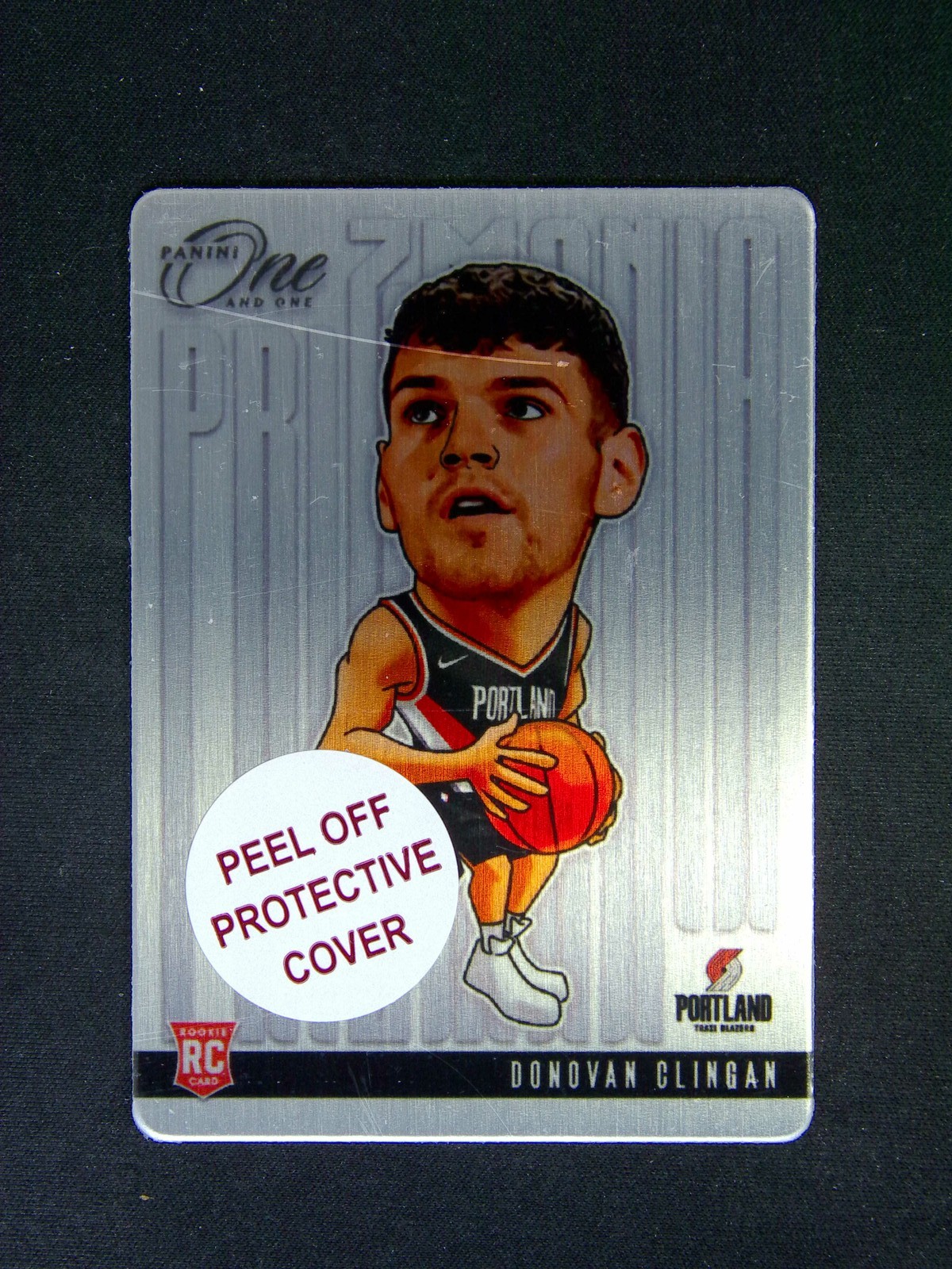 2024-25 Panini One And One Donovan Clingan #14 RC Prizmania Case Hit SSP