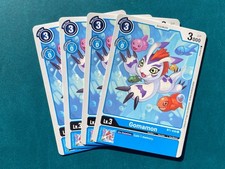 Gomamon BT1-030 Playset Release Special Booster 1.0 Digimon Card Game x4