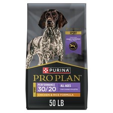 Purina Pro Plan Sport 30/20 High Protein Chicken Rice 50 lb Bag