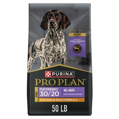 Purina Pro Plan Sport 30/20 High Protein Chicken & Rice 50 lb Bag
