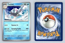 Cetitan #60/198 Scarlet & Violet Uncommon Pokemon 2023 TCG Card