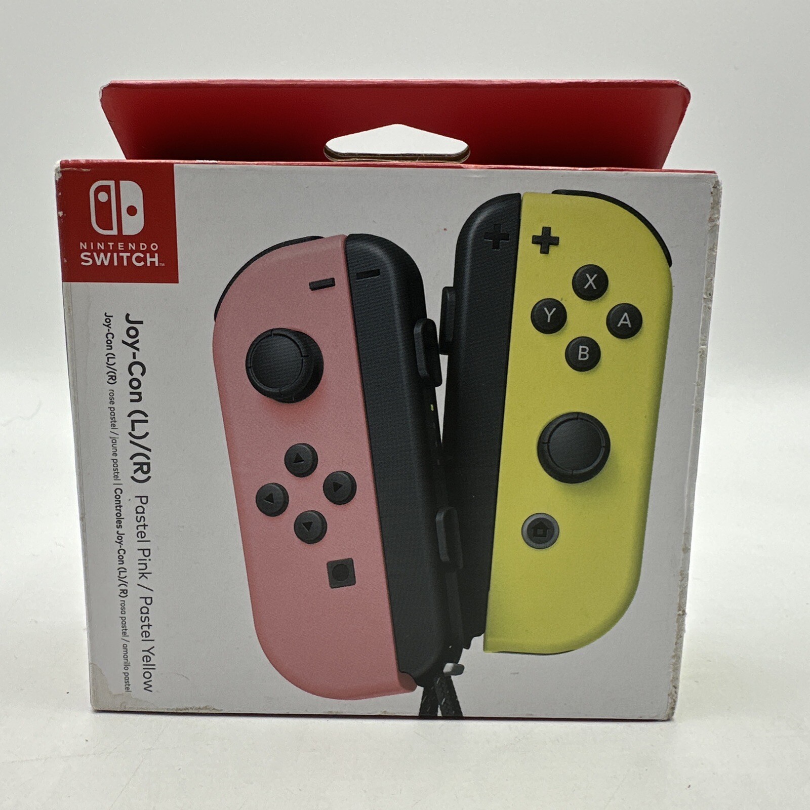 Joy-Con (L)/(R) - Pastel Pink/Pastel Yellow