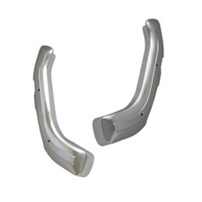 Seat Back Pivot Side Cover Chrome Pair 1973-79 Ford Truck