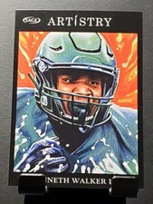 2022 Sage #104 Kenneth Walker III RC  SEAHAWKS ARTISTRY football card🏈NM/MT