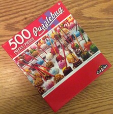 NEW Puzzle-500 Piece Candied Granny Smith Apples Sealed Cra-Z-Art Puzzlebug