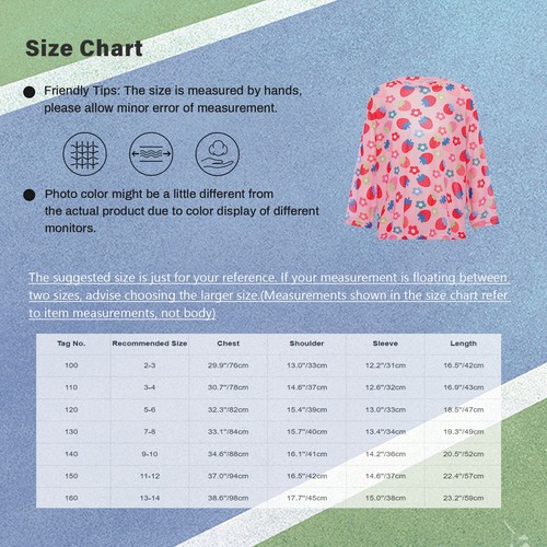 Kids Girls Shirts Cute Print Crewneck Pullover Top Sheer Mesh Casual Daily Tee - Picture 25 of 35