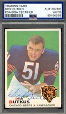 Dick Butkus Cards, Rookie Cards and Autographed Memorabilia Guide 31