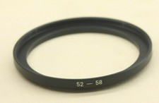 Unbranded 52mm-58mm Step Up Adapter Ring USED - Y524