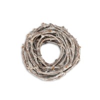 Nadeco Weinreben Kranz Weiß 20Cm Rebenkranz Kraus Aus Weinrebe WeißEr TüRkranz