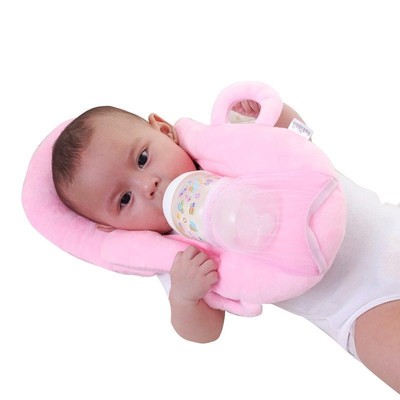 baby bottle holder pillow