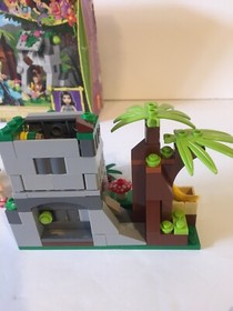 Lego Friends 41032 First Aid Jungle Bike Complete (light Green Palm Leaves)