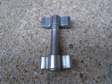 VINTAGE 1950's GRETSCH "NEW" HI HAT CYMBAL CLUTCH ASSEMBLY-CHROME-VG 