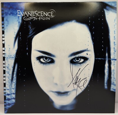 AMY LEE signed Autographed vinyl album EVANESENCE FALLEN JSA COA