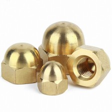 M3 M4 M5 M6 M8 M10 M12M14M16M18M20 Dome Nuts Brass Cap Hex Nut DIN1587 High Head