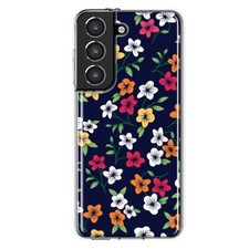 Mundaze Case for Samsung Galaxy S22 Cover Cute Colorful Flowers