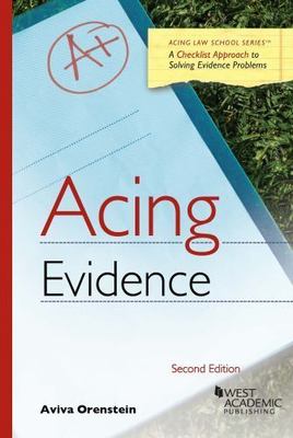 Acing Evidence (Acing Series), Orenstein, Aviva, 9781634606059