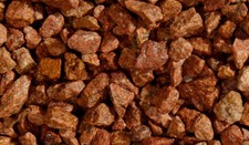 Sassi ciottoli colorati Porfido Arancione 8-16 mm decorazione giardino pietre