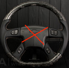 Forged Carbon Fiber Custom Steering Wheel Sierra Silverado Trailblazer SS 2003+