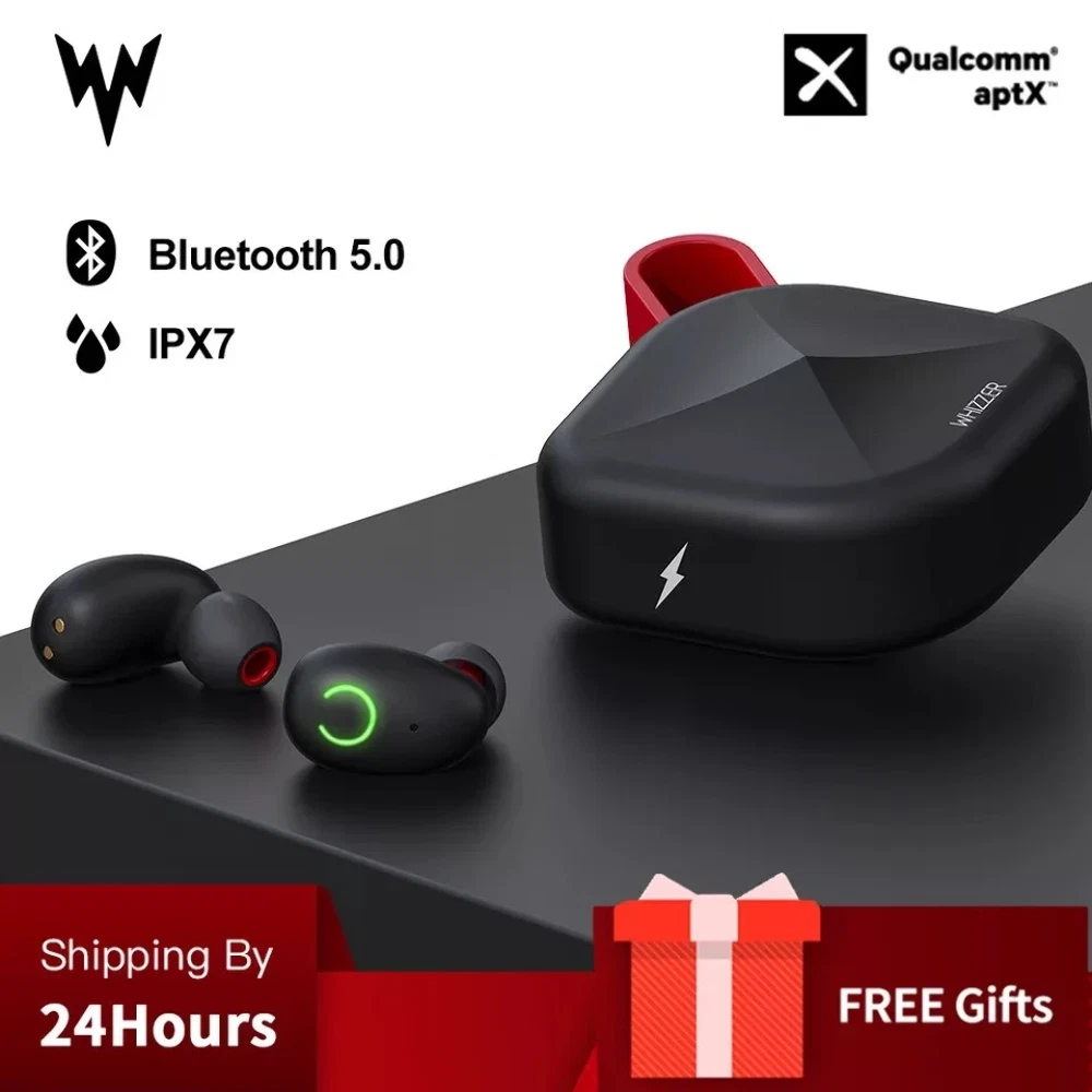 Whizzer B6 IPX7 Waterproof Upgrade TWS Earphone Wireless Earbud