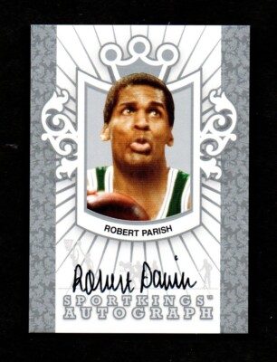  2008 Sport Kings Autograph ROBERT PARISH Boston Celtics HOF SP /80*