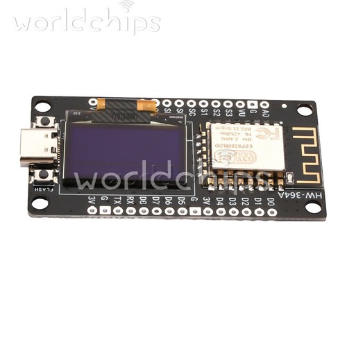 0,96" OLED ESP8266 NodeMCU Entwicklungsboard WLAN Modul CH340C Treibermodul - Bild 11 von 18