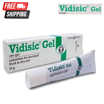 Vidisic Gel Lacrimal Fluid in Dry Eye Ophthalmic Gel Refreshing 10g X 3 Unit