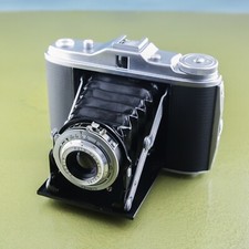 AGFA MUNICH ISOLETTE I 1 6x6 cm camera, AGNAR 4.5 / 85 mm A18321     