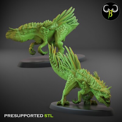 Spinodon by Clay Beast | DnD | D&D | Print on Demand |