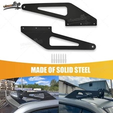 50'' LED Light Bar Over Roof Mounting Brackets For Jeep Grand Cherokee ZJ 93-98