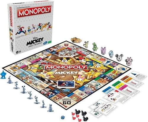 Walt Disney Monopoly Mickey Mouse 75th Anniversary Collector's