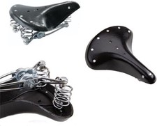 Selle Brooks B66 Vintage - Cuir Noir, Pour Vélo D'époque (années 60) - Originale