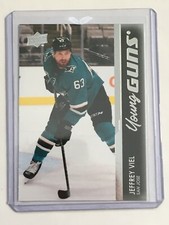 2021-22 Upper Deck Young Guns #233 Jeffrey Viel - San Jose Sharks