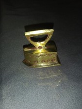 Old World Brass Vintage Miniature solid brass dollhouse Iron