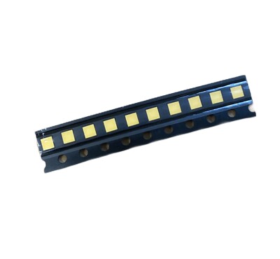 10x NF2L757DRT-V1 NICHIA 7,1V warme weiße LED SMD 3,0 x 3,0 x 0,52 mm #709275