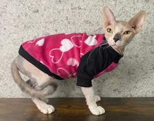 Sphynx cat clothes, clothes, long sleeves sphynx cat jumper, sphynx clothes, de