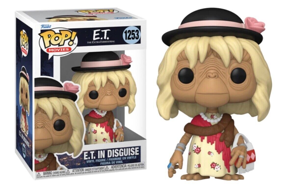 Funko Pop! Movies: E.T. The Extra-Terrestrial - e.T. in Disguise #1253 - Image 2