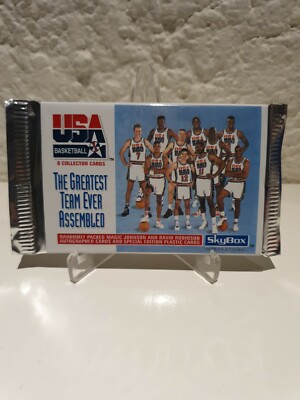 1992 Skybox USA Olympics Dream Team 1 Pack - Robinson+Magic AU möglich HOT 