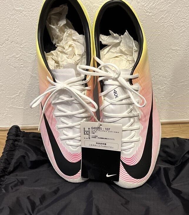 Nike Mercurial Vapor X HG-V ACC US 7.5 649235 107 Soccer Nike Mercurial Vapor X HG-V ACC US 7.5 649235 107 Soccer
