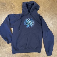 Vtg Phish Octopus Licensed Cotton Small Navy Pullover Hoodie 2000s