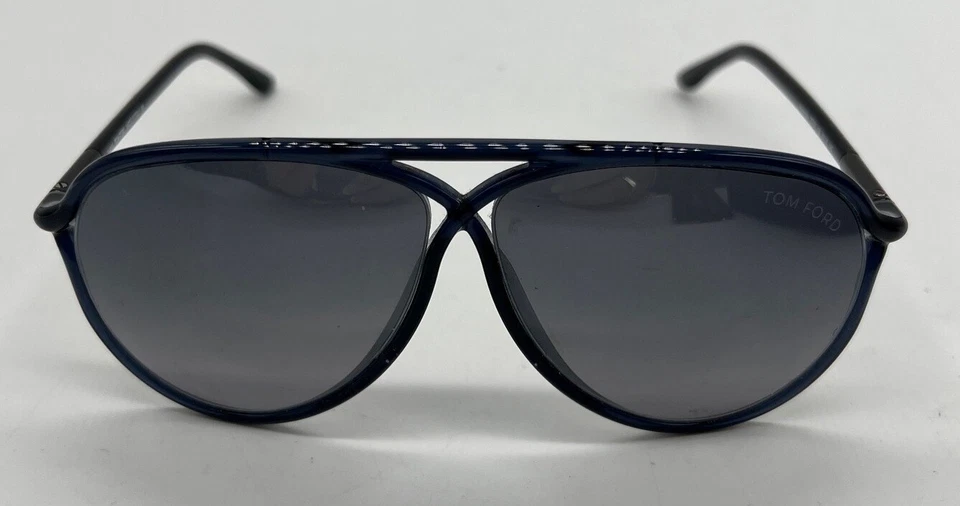 Gafas de sol Tom Ford TF 206 50B Maximillion azul degradado con caja y estuche Foto 2 de 4