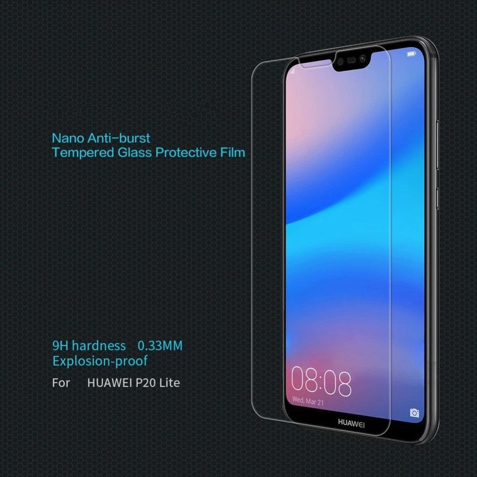 Tempered Glass Screen Protector For Huawei Mate 70 P20 nova 12 P10 Honor 10 Y72 - Image 2 of 4