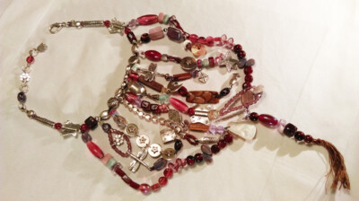 Collier Signé Zoé Coste Paris - Style Bohème Multicolore - 'Nice Necklace' - Occasion En Excellent état