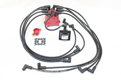 Distributor Cap 8.5mm Spark Plug Wires Coil 87-95 GMC Truck Van 5.0L 5.7L V8 TBI